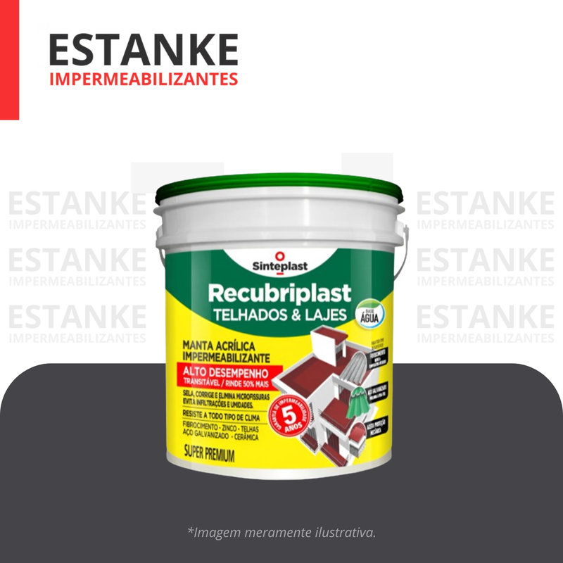 Recubriplast RECUBRIPLAST TELHADOS E LAJES